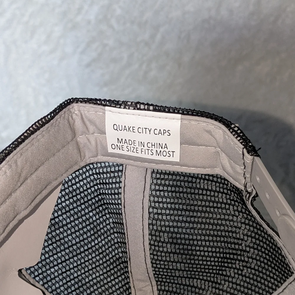 Corepower Yoga Trucker Hat Mesh Back Foam Front White Grey Black New Adjustable